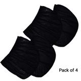 Universal Car Window Pullover Sun Shade Mesh | Heat Insulation | Air Circulation | Prevents Dusts and Insects | Foldable | Protects from The Sun| Fits All (99%) Cars - The Ultimate Sun Shade (Pack of 4)