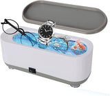 Portable Ultrasonic Cleaner for Glasses,Brush, Jewelry & Watches with 360° Deep Clean