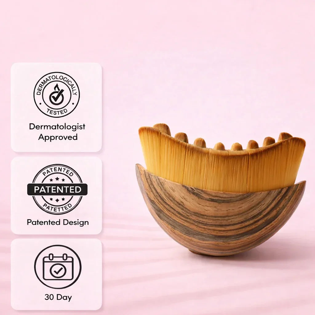 The Ultimate Lymphatic Contour Facial Massager Brush (Gua sha Brush) – Sculpt, Lift & Glow