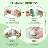 Reusable Multipurpose Washable Gel Lint Roller for Pet Hair, Portable Mini Sticky Roller for Clothes, Laundries, Dust Fuzz Fur, Compact Handheld Lint Remover, Travel Animal Fur Removal Tool