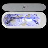 Portable Ultrasonic Cleaner for Glasses,Brush, Jewelry & Watches with 360° Deep Clean