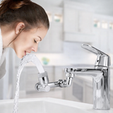 180° Universal Rotating Faucet Extender with Dual-Mode Splash Filter for Kitchen & Bathroom Tap Upgrade