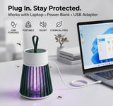 Electric UV Mosquito Killer Lamp with UV Suction Trap for safe Bedroom & Indoors